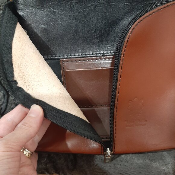 Vera pelle Italian leather bag - Picture 3 of 12